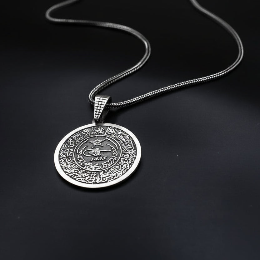 Herrenkette aus 925er Silber Fetih 1453