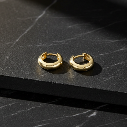 Mini Glow - 925 Sterling Silver Earrings