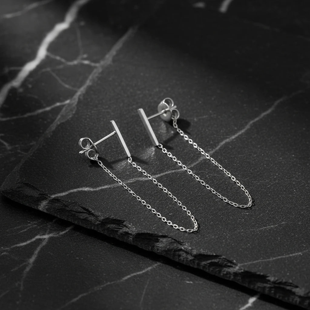 Silver Flow – 925 Ayar Gümüş Küpe