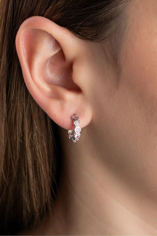 Sweet Hearts – 925 Ayar Gümüş Küpe