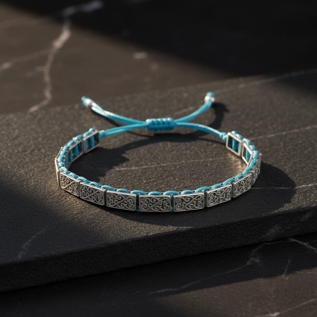 925 Bracelet pour hommes en argent sterling