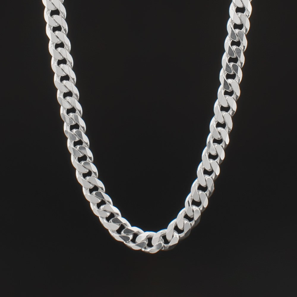 Gurmet Chain 6 mm - 925 Sterling Silver