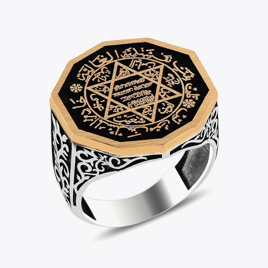 Seal süleyman 925 sterling silver ring