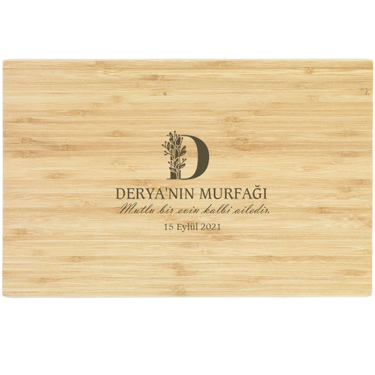 Personalized Bamboo Cutting Board