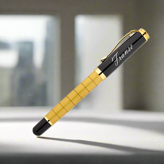 Named roles pencil and note written wooden box set