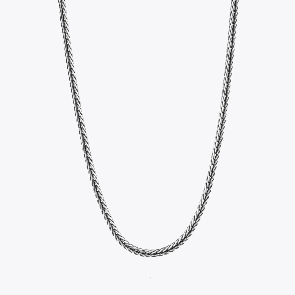 Tilki Kuyruğu Zincir 2,5 mm - 925 Ayar Gümüş
