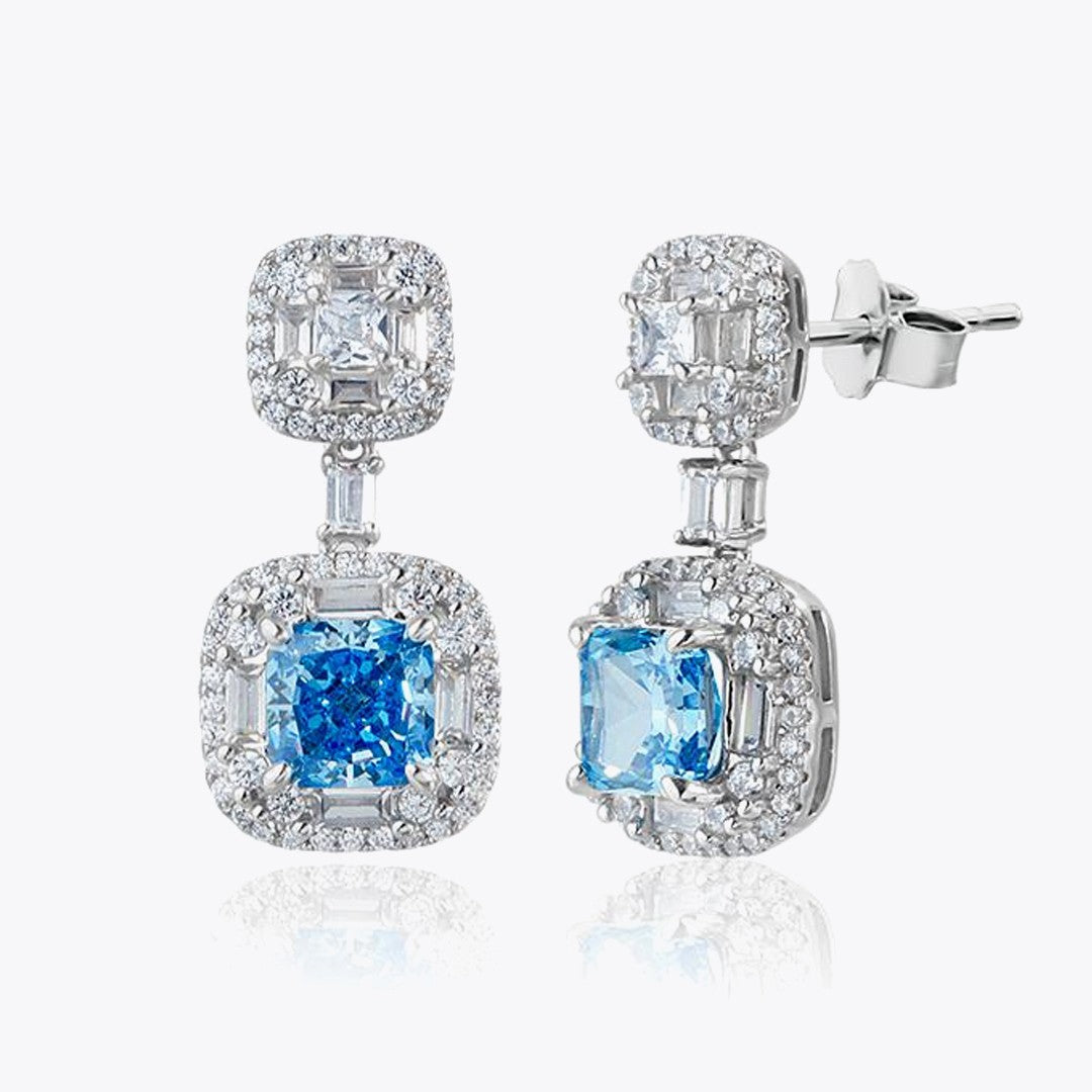 Aqua Blue Earrings
