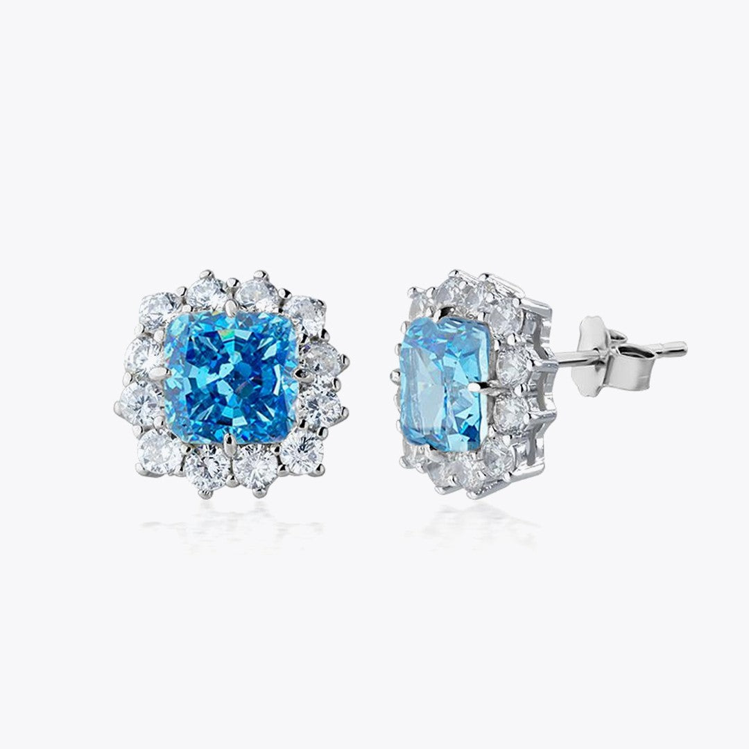 Aqua Blue Earrings