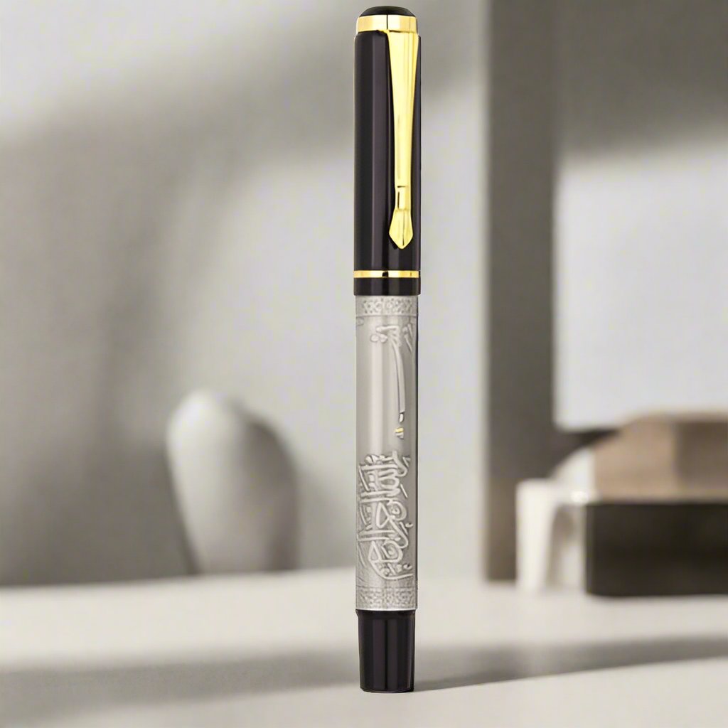 Besmele Roller Isimli Kalem ve Ahsap Hediye Kutu