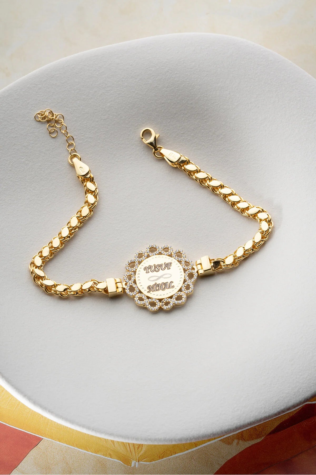 Sonsuzluklu İsimli Bileklik - 925 Ayar Gümüş