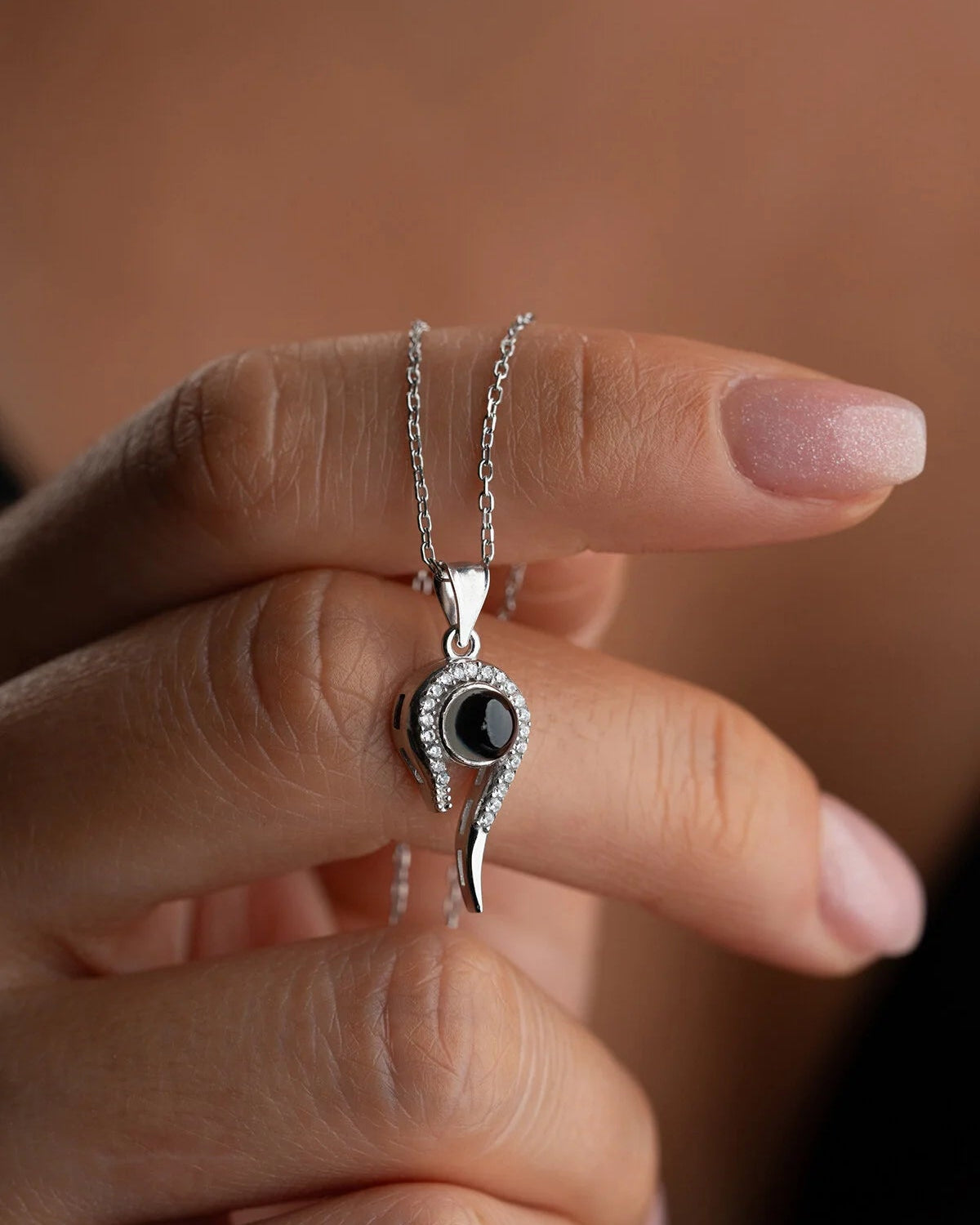 “I Love You” 100 Languages Necklace (925 Sterling Silver)
