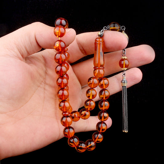 Damla Kehribar Tesbih