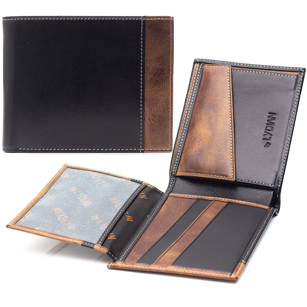 Kişiye Özel Mesajlı Ahşap Kutulu Lüks Deri Cüzdan & Çakmak Seti