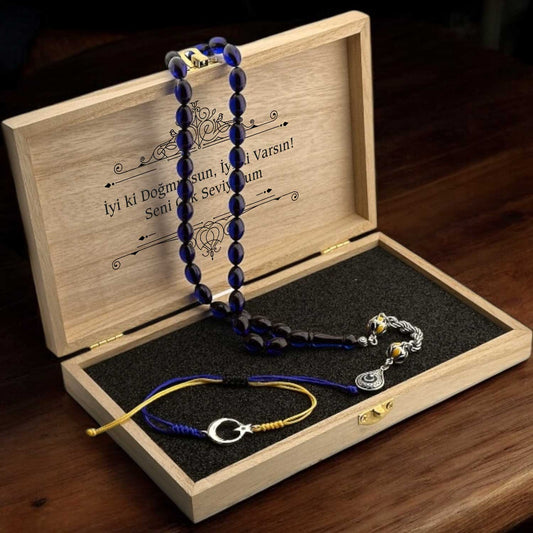 Yellow Navy Blide Fire AYYILDIZ BRACELET COMBINE