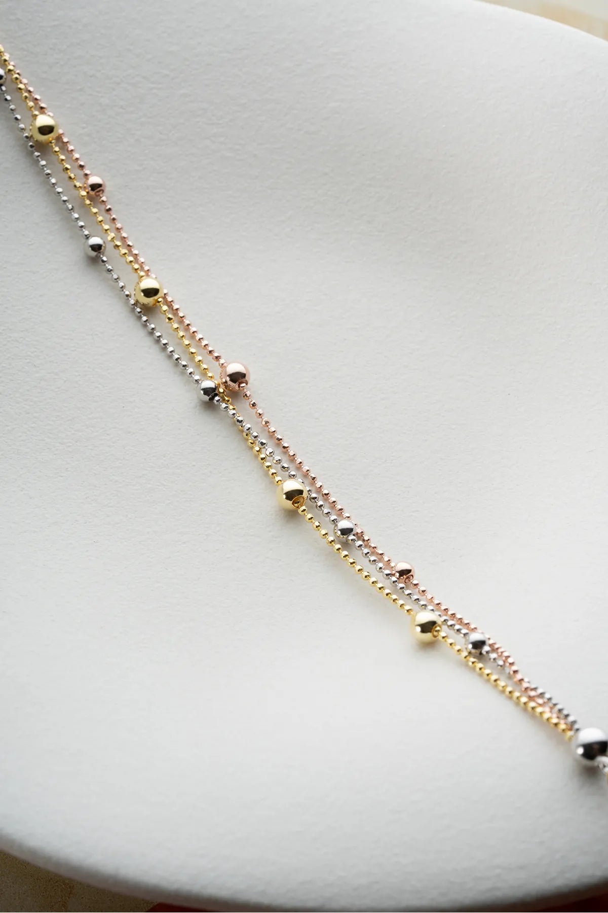 925 Sterling Silber Armband mit Dorika Kugeln