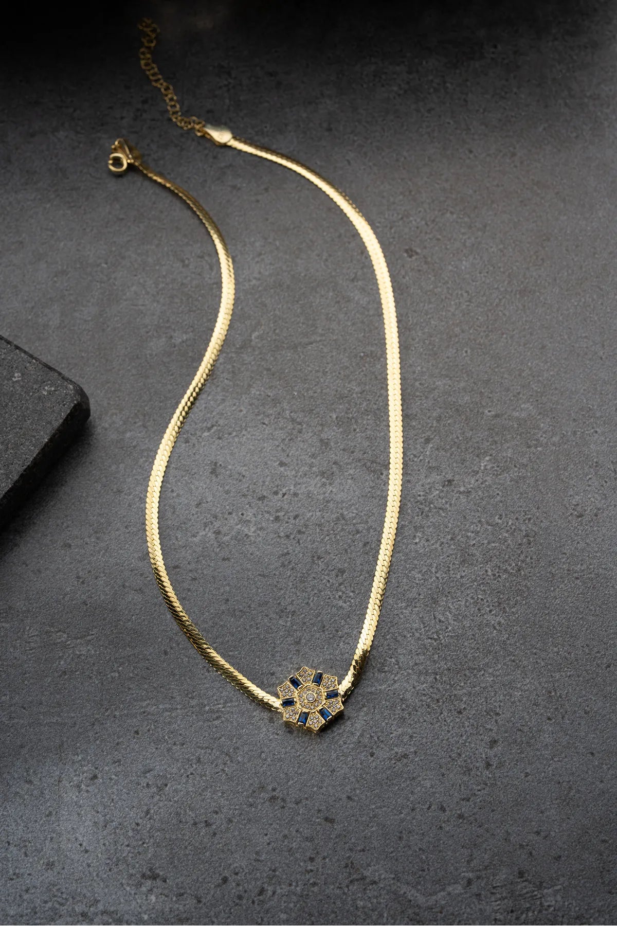 Şeyma 925 Sterling Silver Necklace -1