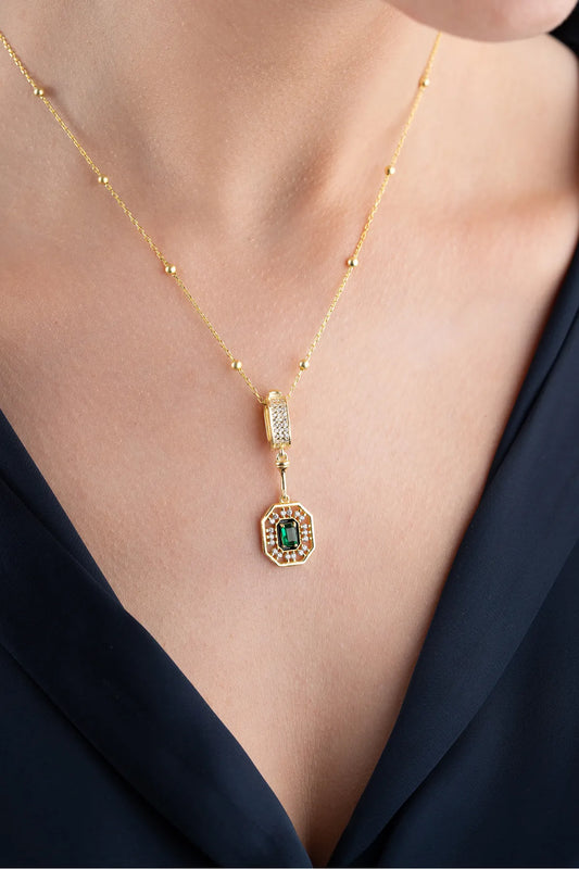 925 Ayar Gümüş Serenay Kolye -3