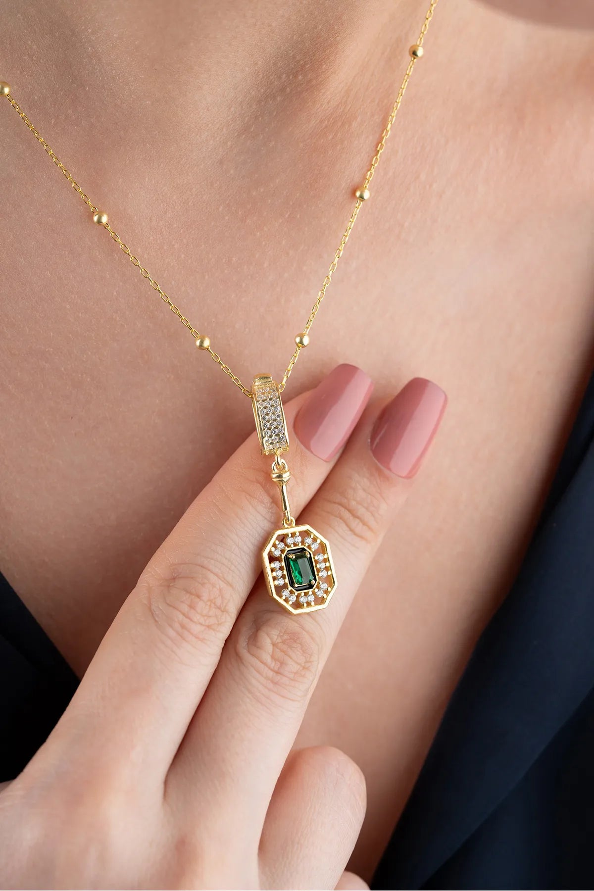 925 Sterling Silver Serenay Necklace -3