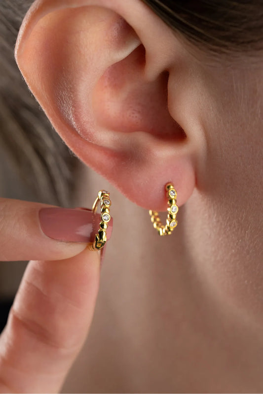 925 Ayar Gümüş Model Küpe