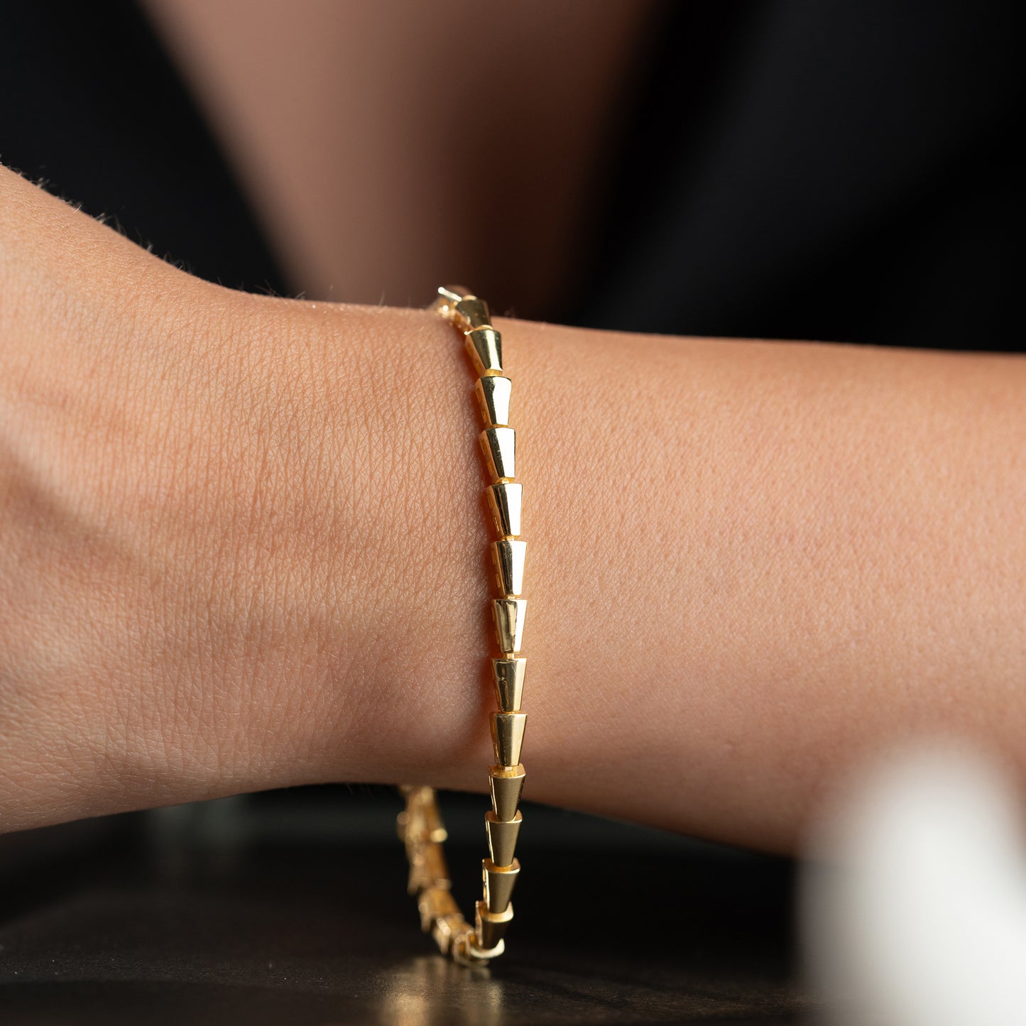 Vela Geometric Bracelet | 925 Sterling Silver