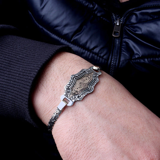 King Zincirli Ottoman Silver Bracelet