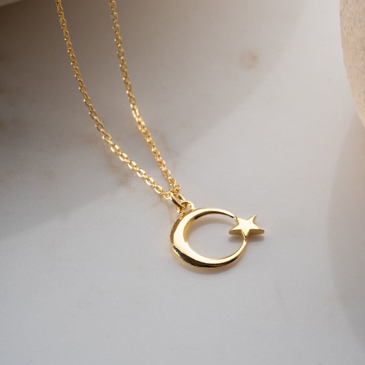 Ay Yildiz Silver Necklace