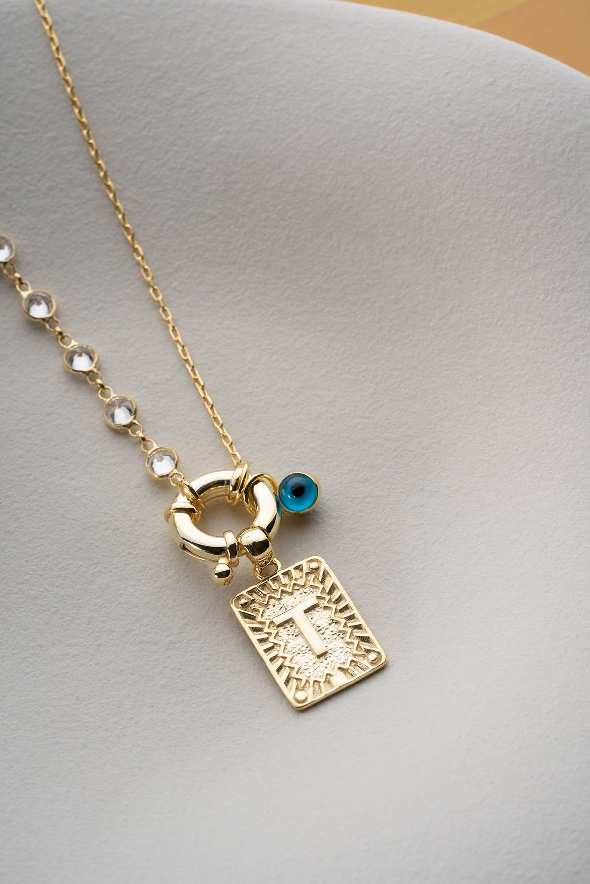 Shine Letter Personalisierte Silberkette