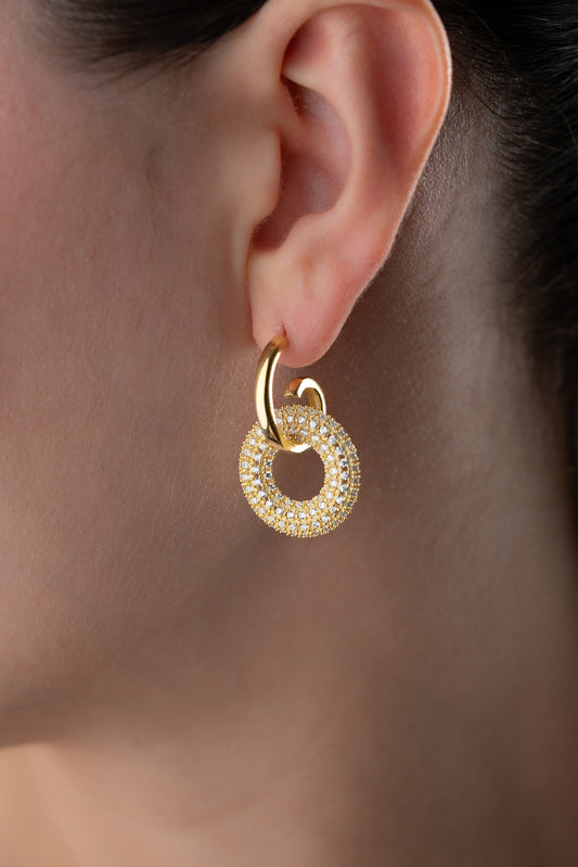 Liva Küpe - 925 Ayar Gümüş