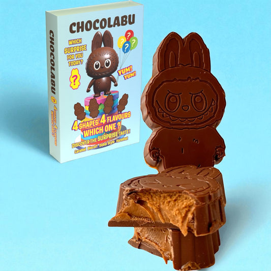 CHOCOLABU – Sürpriz Çikolata (4 Şekil • 4 Farklı Lezzet)