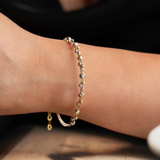 Dorika Armband Tricolor | 925 Silber