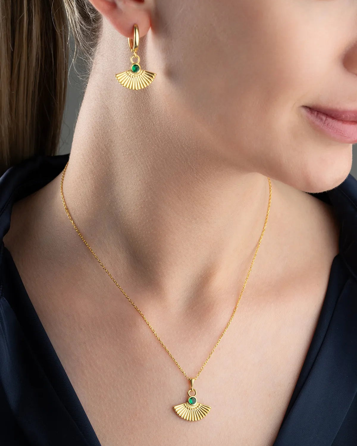 HELIIA 925 Ensemble en argent sterling