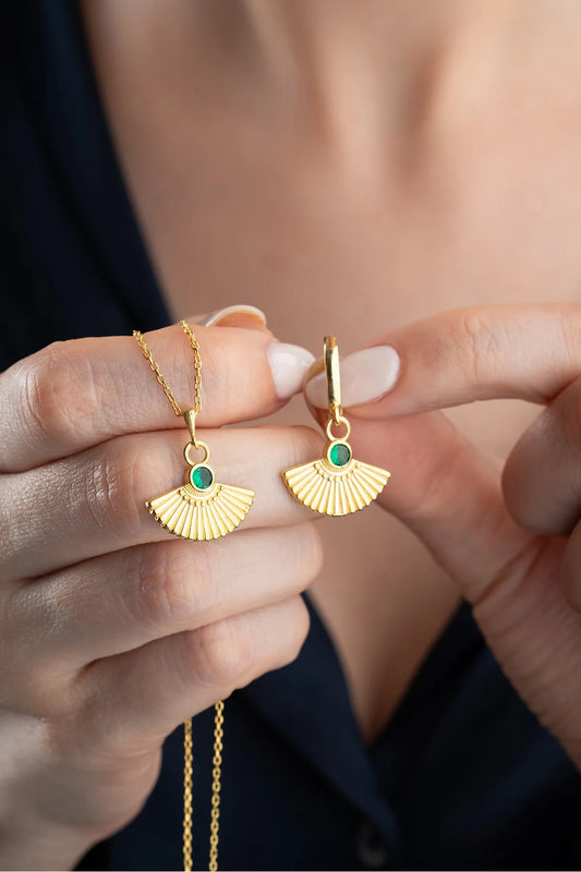 Helia 925 Ayar Gümüş Set