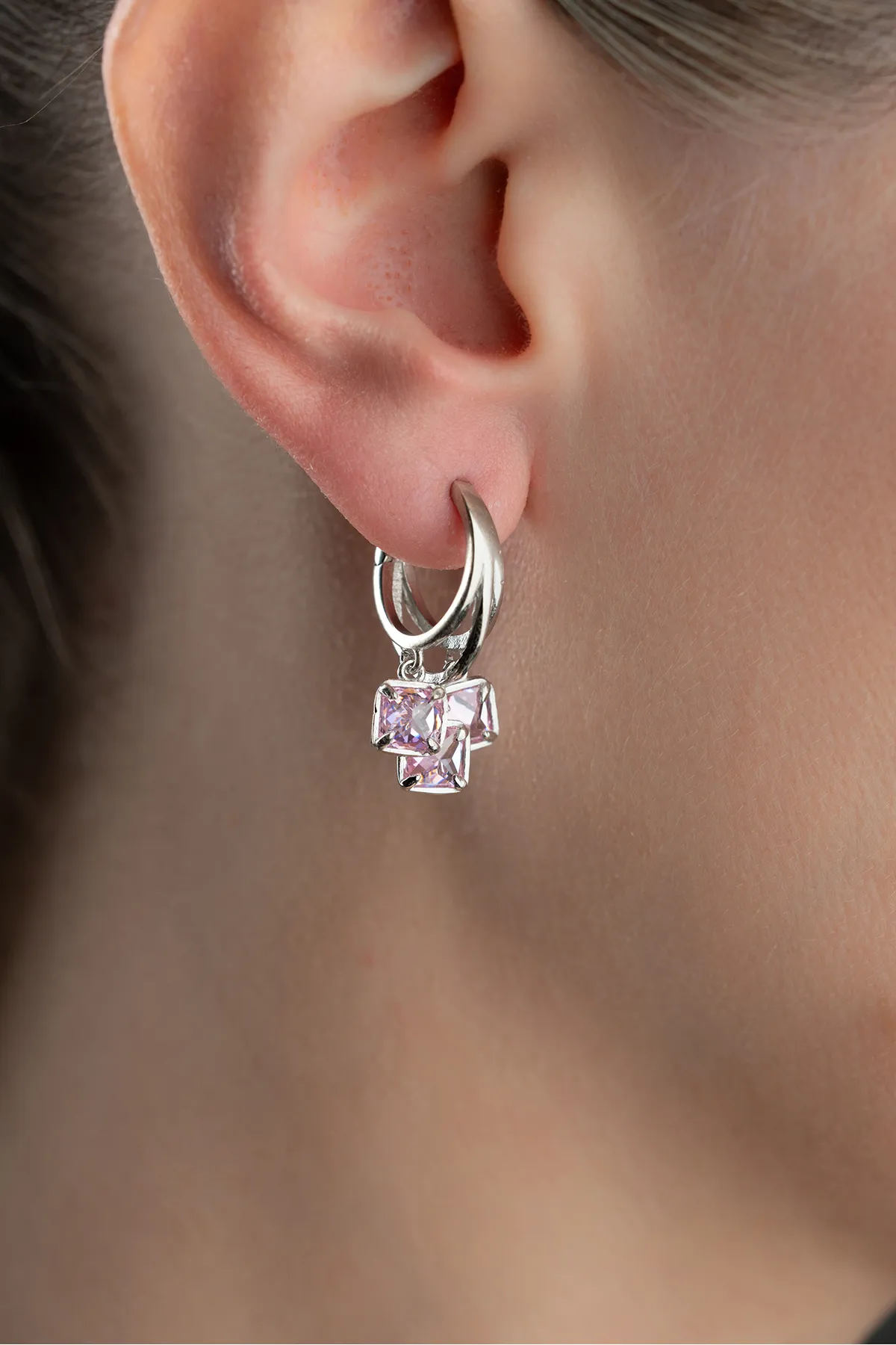 Pink Dream Earrings – 925 Sterling Silver