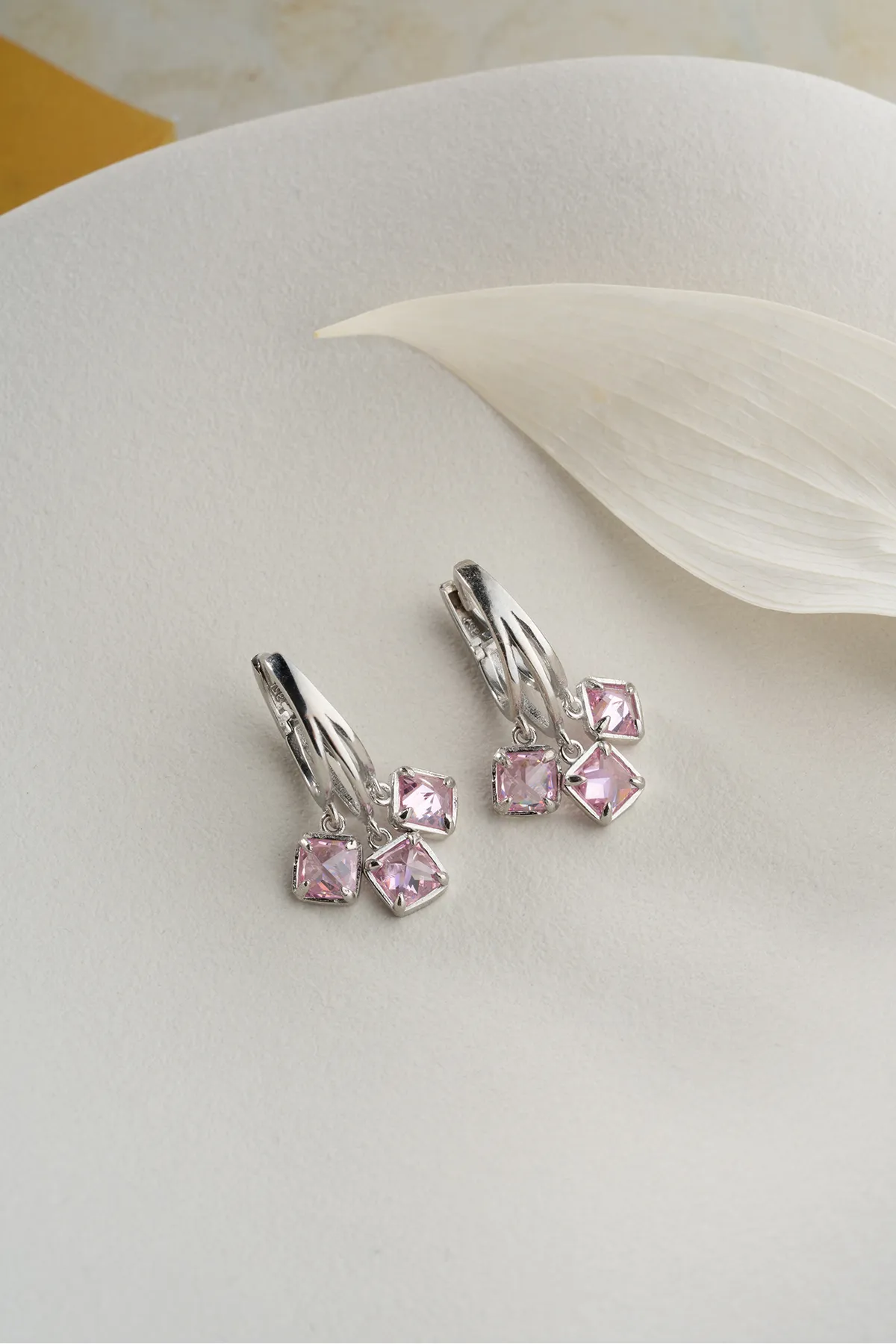 Pink Dream Earrings – 925 Sterling Silver
