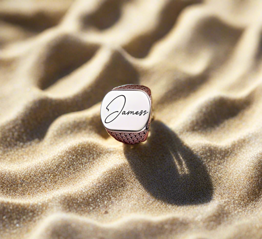 925 Ayar Gümüş isimli Erkek Yüzük -1