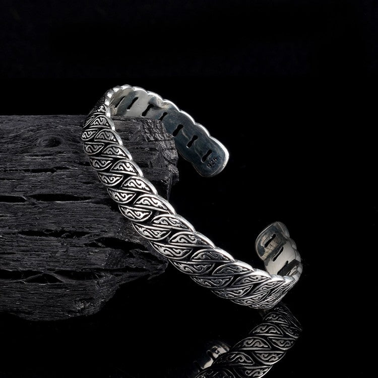 925 Sterling Silver Cuff Bracelet (10mm)