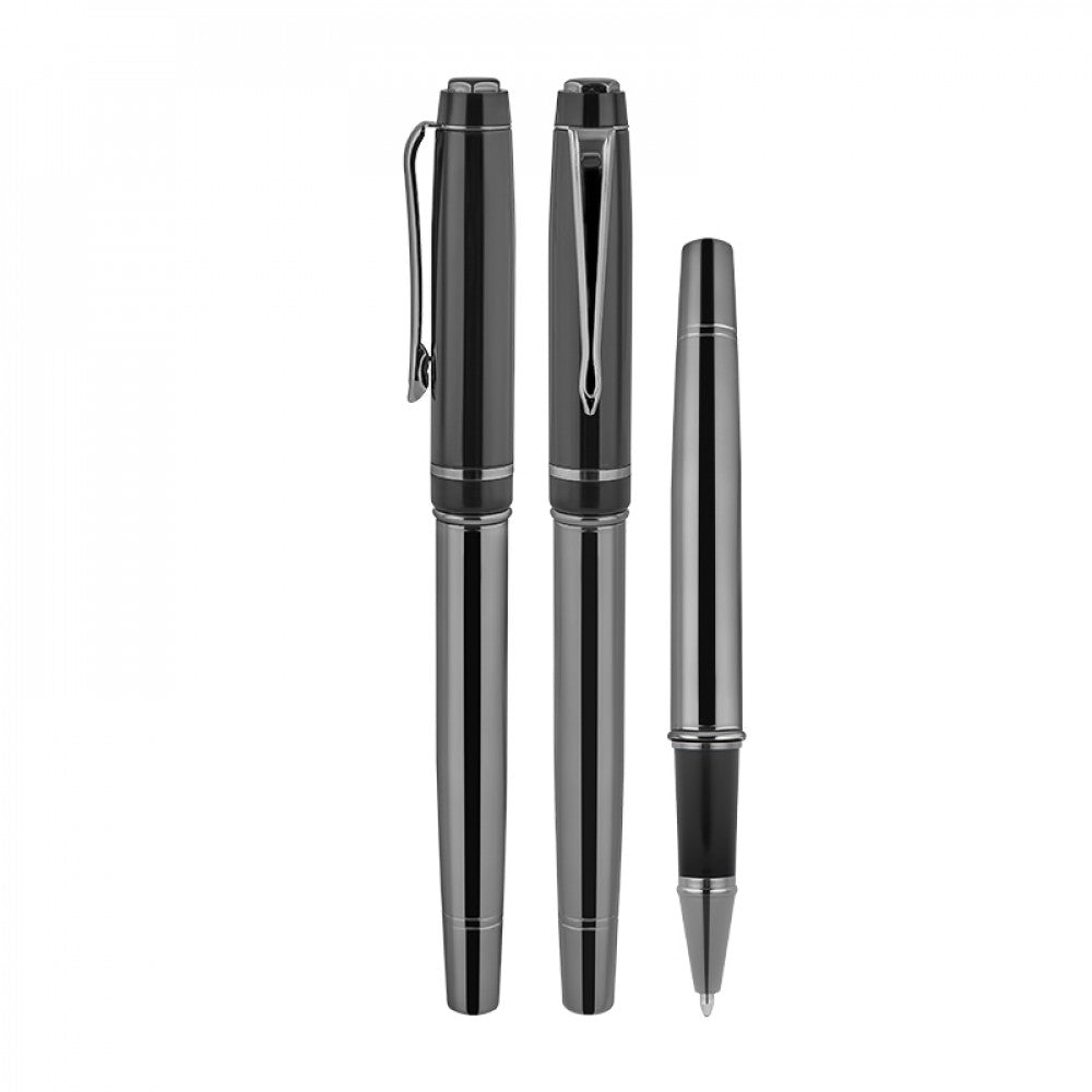 Personalized Wooden Boxed Teacher Roller Pen Set