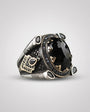 Black Royal Zirkonia Herrenring | 925 Silber