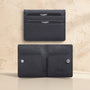 Real leather business card wallet