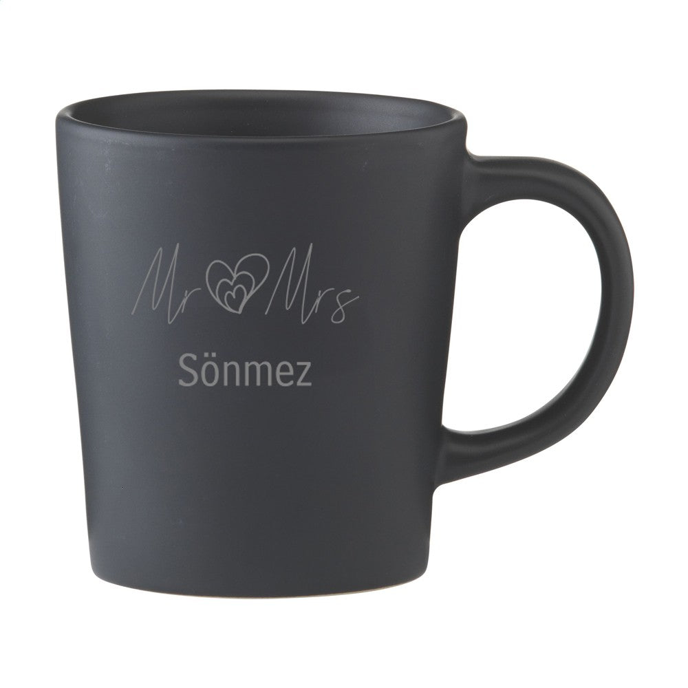 Personalized Two Black Cups