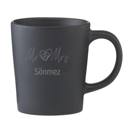 Personalized Two Black Cups