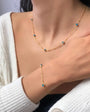 Nazar Ketten Armband Set | Blue Aura