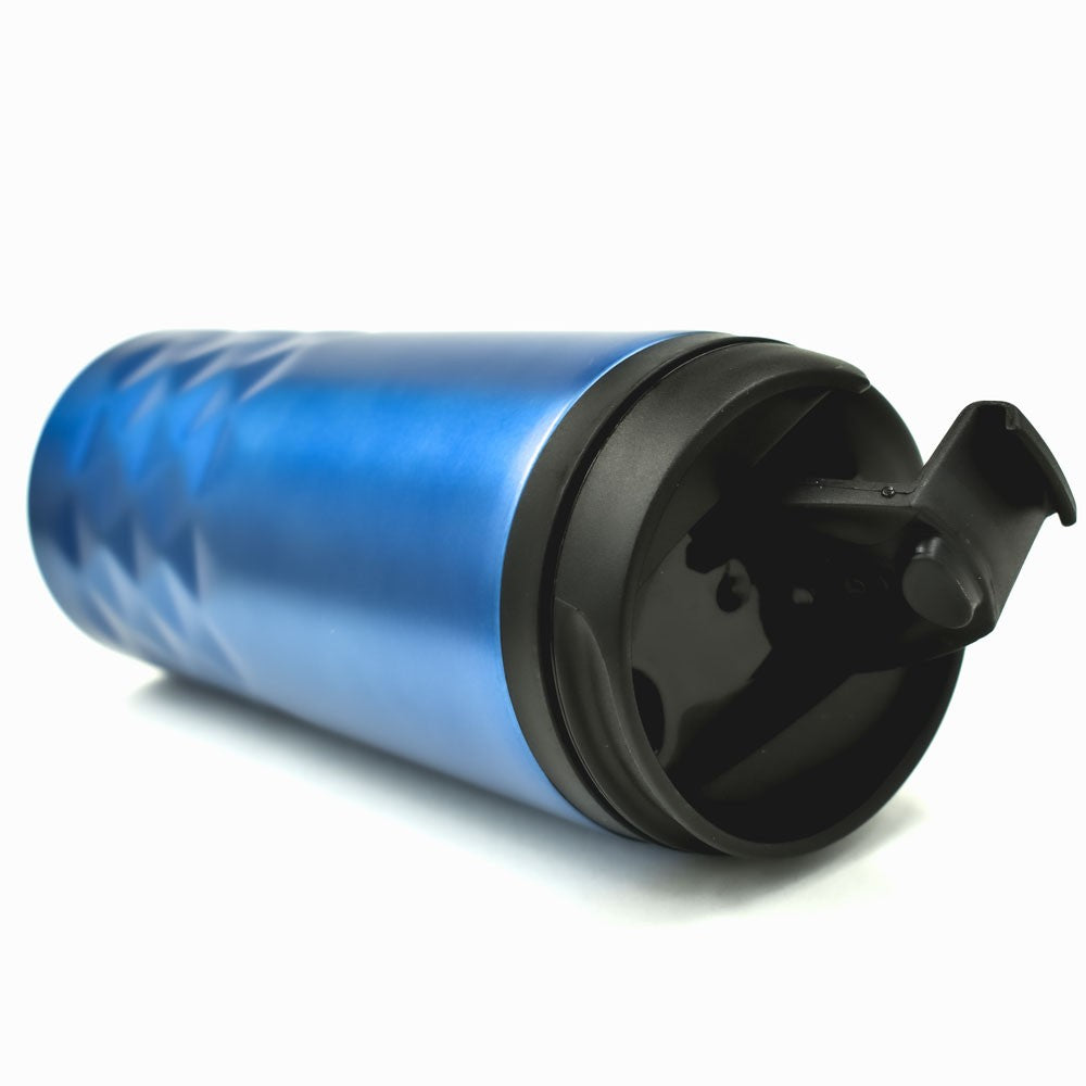 Blue thermos cup