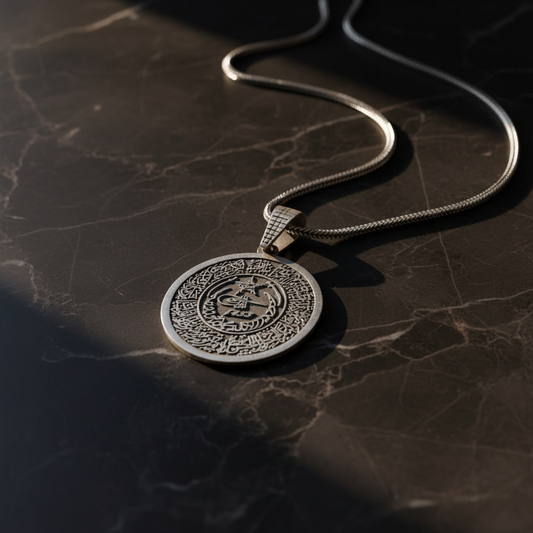 925 Sterling Silver Fetih 1453 Men's Necklace