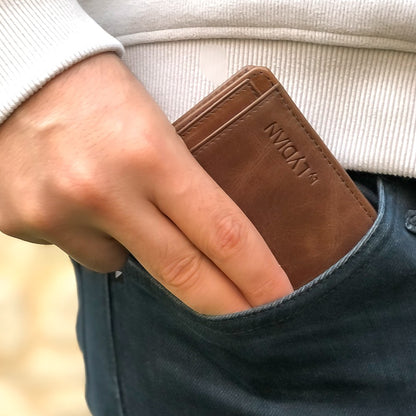 Kişiye Özel Kutulu Saatli Çakmaklı Deri Cüzdan Hediye Seti