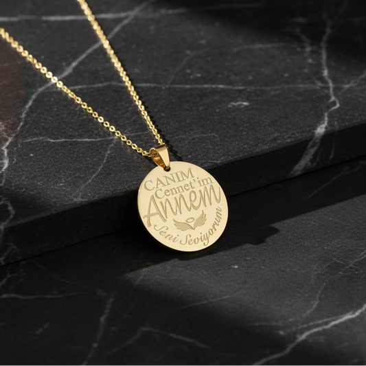 Canım Annem – 925 Ayar Gümüş Kolye