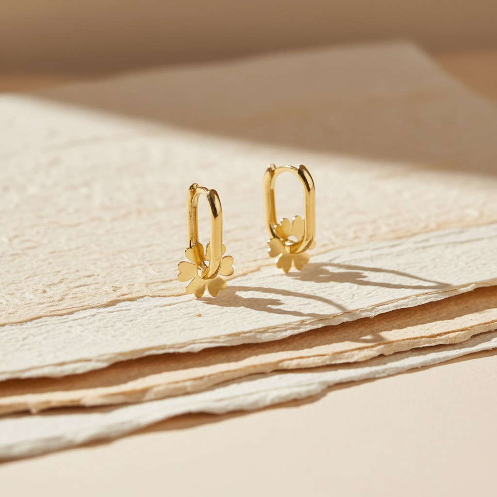 Flora Doré - 925 Sterling Silver Earrings