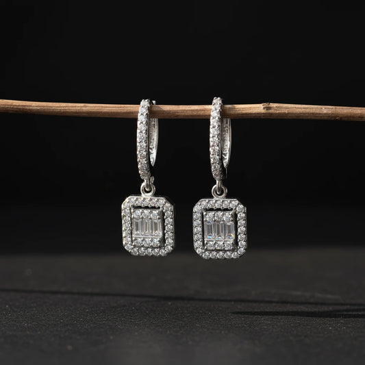 925 Boucles d'oreilles en argent sterling en argent sterling