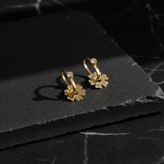 Flora Doré - 925 Sterling Silver Earrings