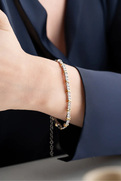 Golden Flow 925 Ayar Gümüş Bileklik